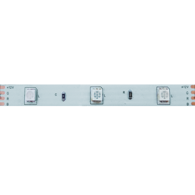 ΛΩΡΙΔΑ LED 5M 7.2W/M 12V DC IP20 RGB 10mm
