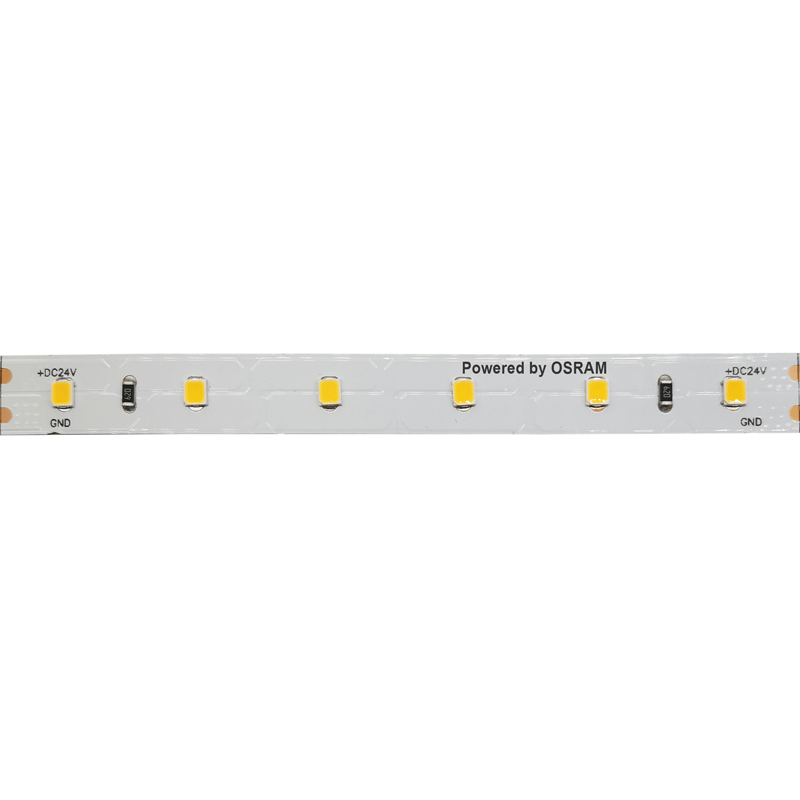 LED SMD STRIP 24V DC 12W/M 4000K 1250LM/M IP20 10MM CRI80 OSRAM 2835 60LEDS/M 3SDCM 5M REEL 5YRS
