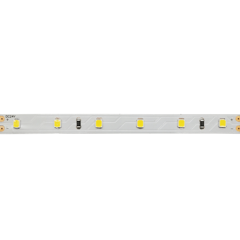 LED SMD STRIP 24V DC 7.2W/M 3000K 800LM/M IP20 8MM CRI80 OSRAM 2835 60LEDS/M 3SDCM 5M REEL 5YRS