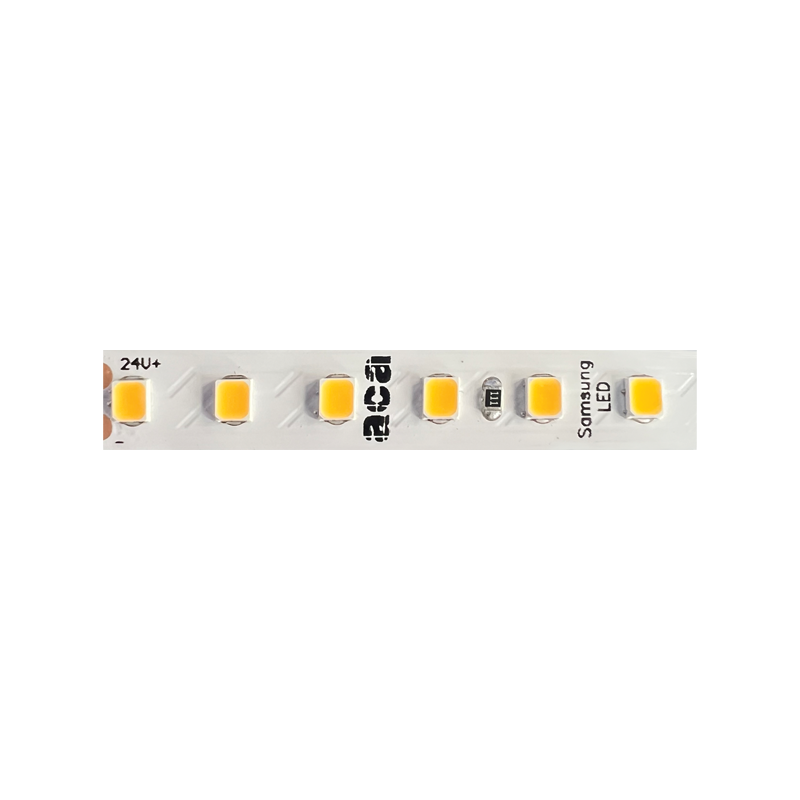 ΛΩΡΙΔΑ SAMSUNG LED 5M 7.7W/M 1280LM/M 24V DC IP20 3000K Ra80 8mm 5YRS