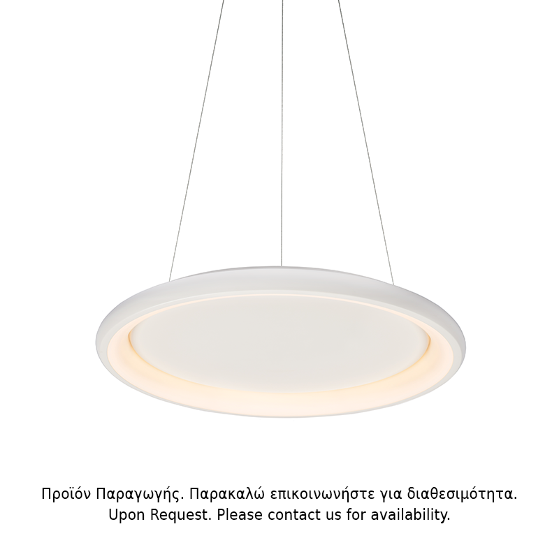 ΥΠΟ ΚΑΤΑΡΓΗΣΗ ΚΡΕΜΑΣΤΟ Φ/Σ LED 48W 3000K 4610LM ΛΕΥΚΟ ΜΕΤΑΛΛΙΚΟ D61XH120CM DIANA