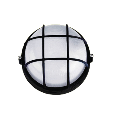 ΠΛΑΦΟΝΙΕΡΑ ΜΑΥΡΗ ΙΡ45 Ε27 60W RAL C0026
