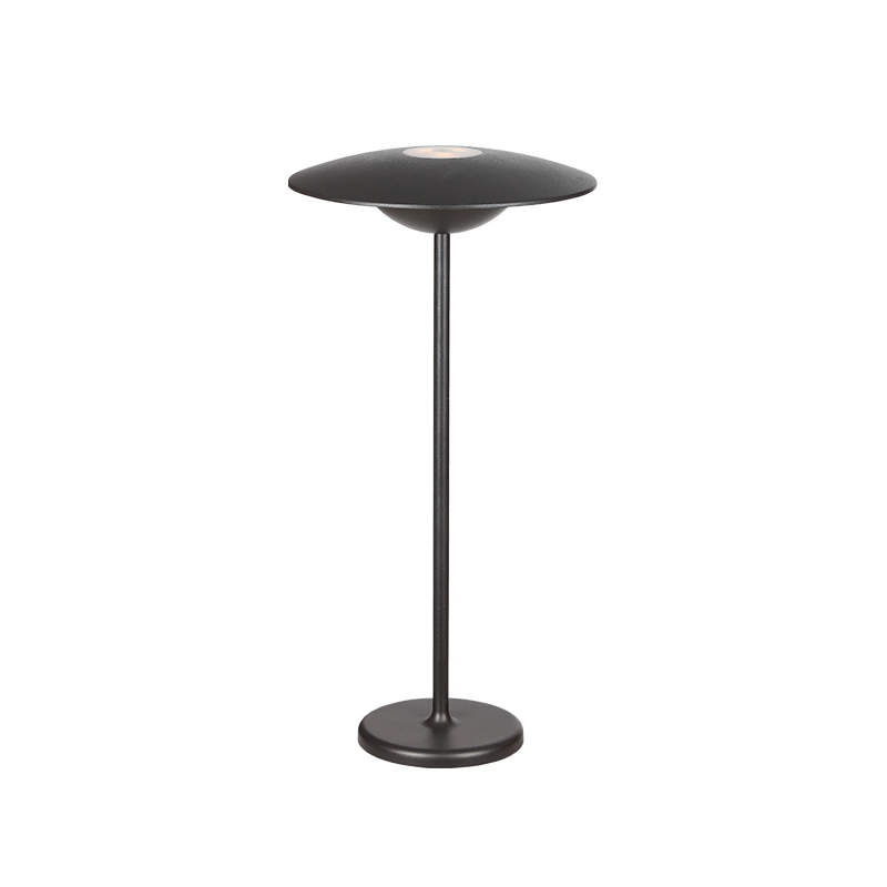 ^LED SMD TABLE BATTERY LUMINAIRE 2W 260LM 83° 3.000K DARK GREY CRI80 IP54