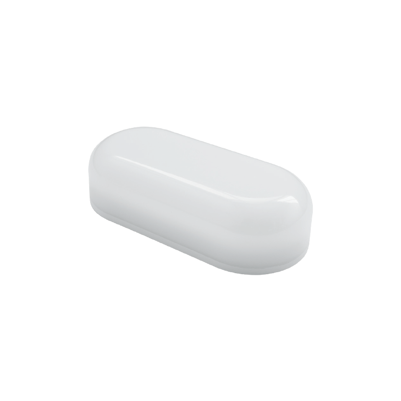 LED PC WHITE WALL LUMINAIRE 230V AC IP66 12W 1020lm 3000K 180° Ra80