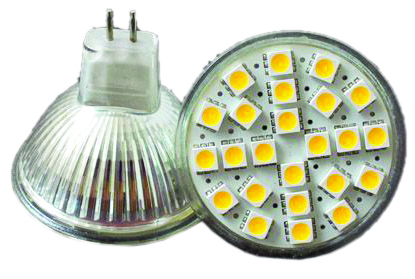 MR16 4,8W 4000K 120° 230V 350Lm ±5% LED SMD