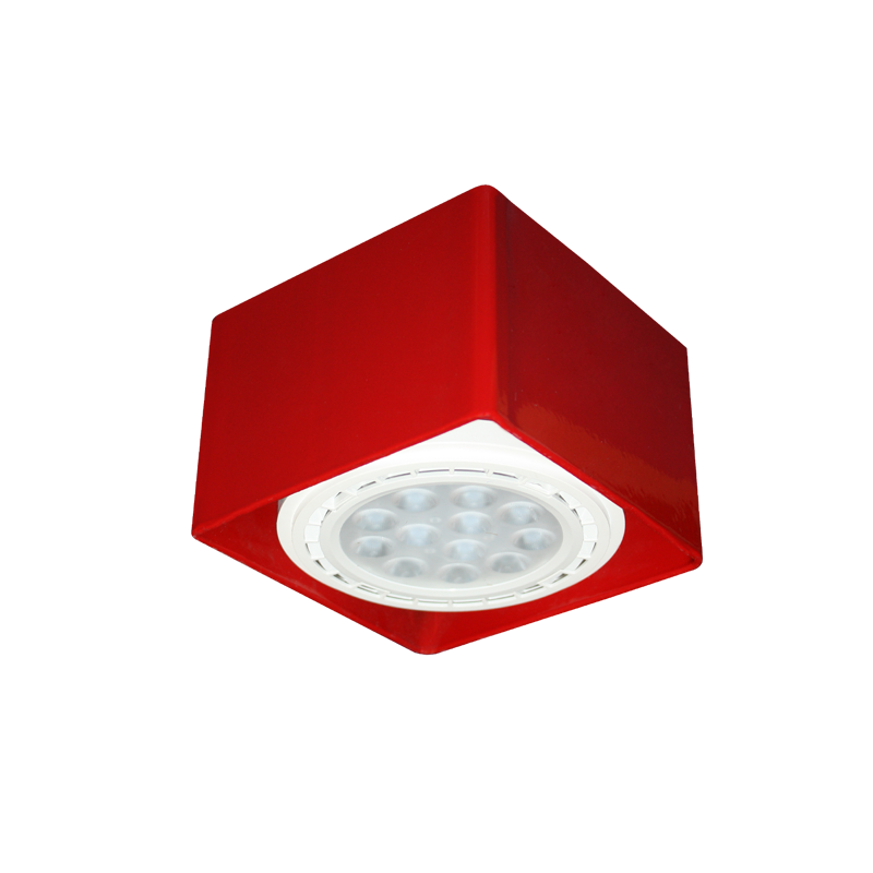 ΦΩΤΙΣΤΙΚΟ ΟΡΟΦΉΣ GU10 100mm RENO D 120X120mm