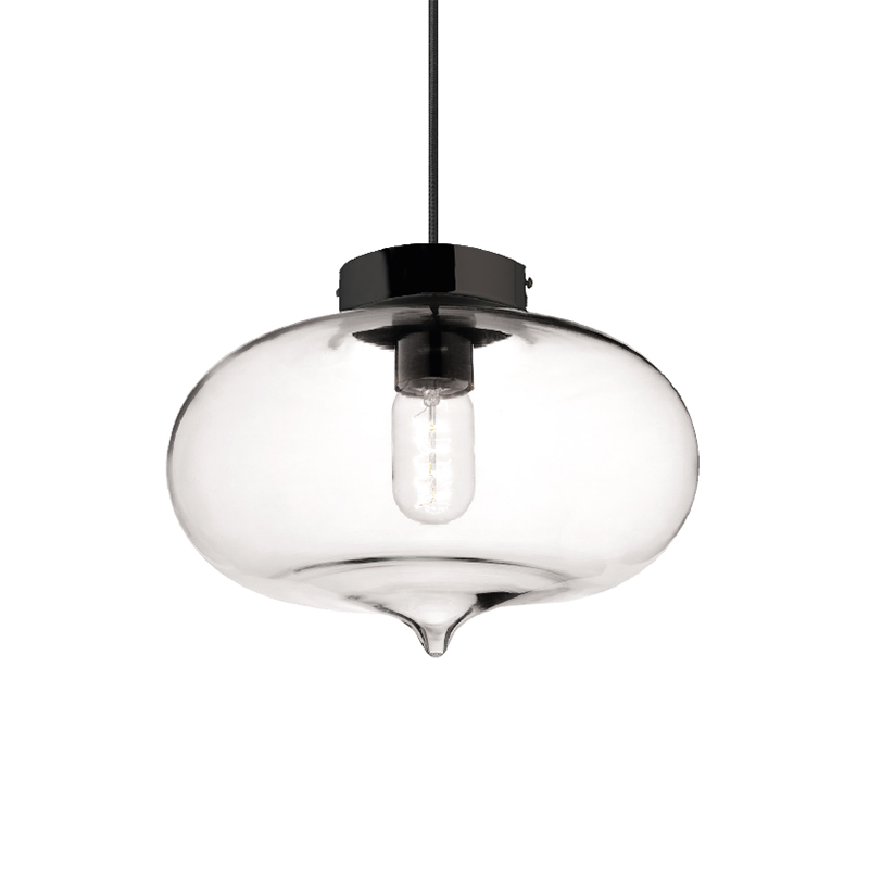 NETTO ΚΡΕΜΑΣΤΟ ΔΙΑΦΑΝΕΣ ΓΥΑΛΙ Φ27cm 1χ40W E27