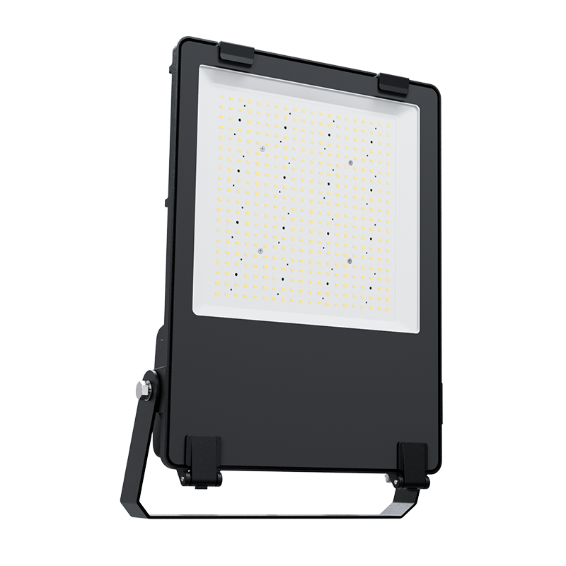 LED floodlight, 200W, 220-240v, CRI>70, 155lm/W,110° tempered glass, 5 years warranty, IP66, IK08,